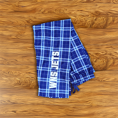 WNS Jets Blue Flannel Pajamas