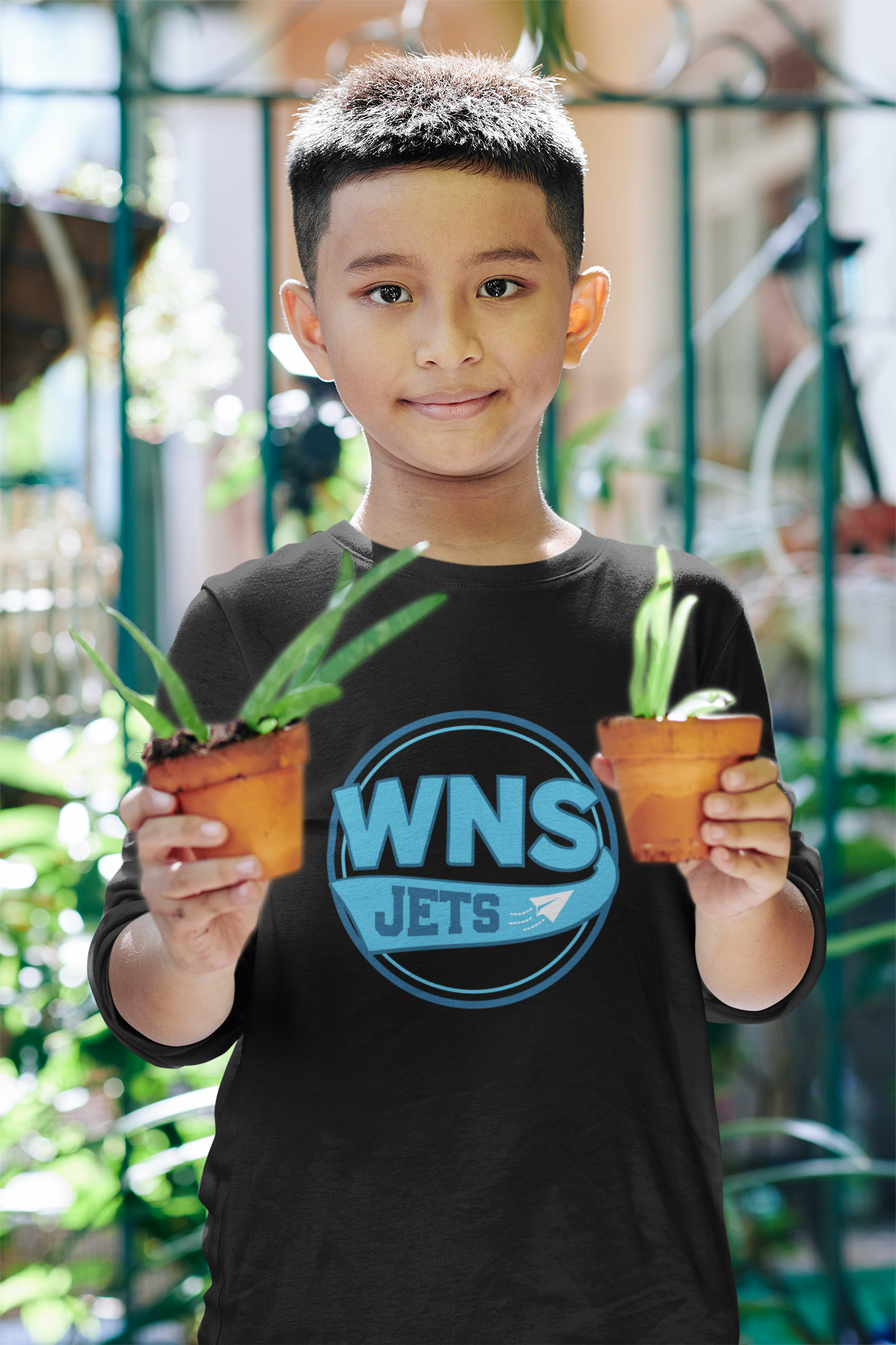 WNS Jets Youth Long Sleeve T-Shirt